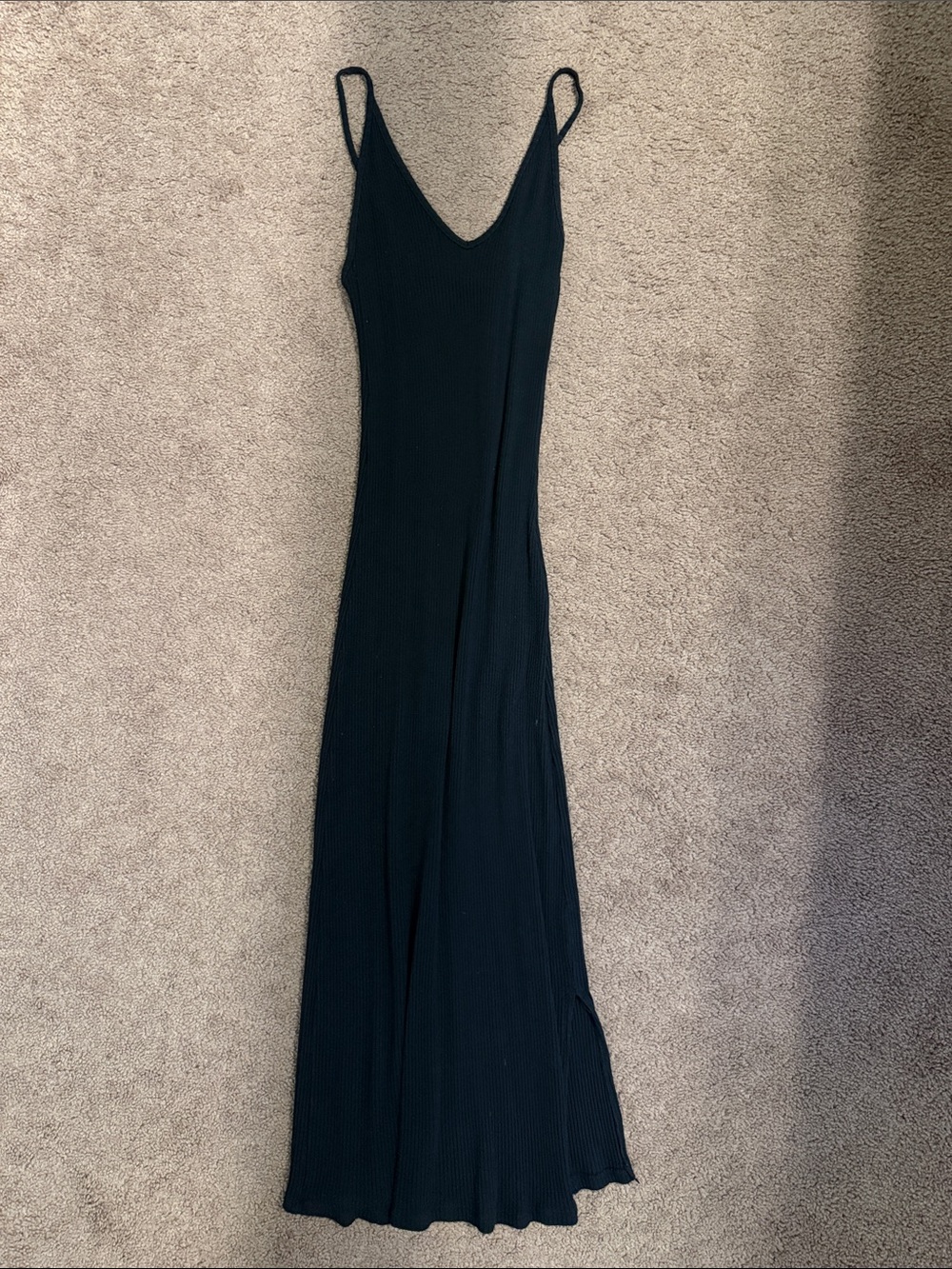 Brandy Melville Black Spaghetti Strap Dress